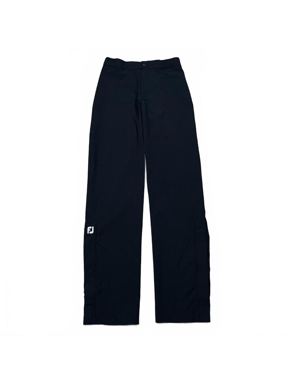 FootJoy Men's Black Golf Dress Pants with FJ Logo